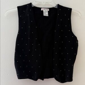 Talbots Black Wool Garment